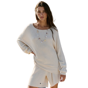 NWT Rowan Sweater Shorts Set Size Large